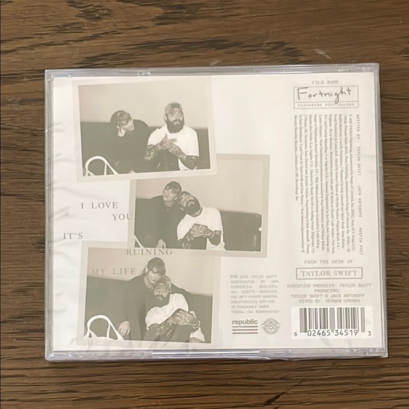 💥FLASH Moving Sale💥 NWT Deluxe Taylor Swift TTPD Collector CD Collection - Picture 5 of 9